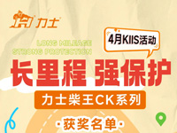 KIIS活動 | 4月柴王CK系列掃碼王活動名單揭曉